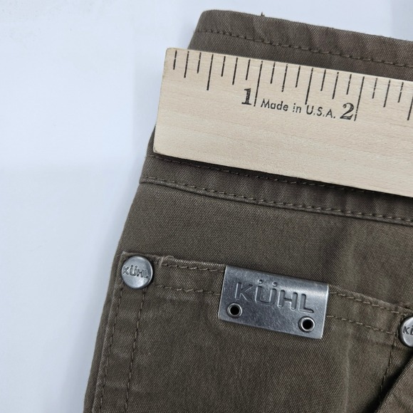 Kuhl Pants Mens Sz 36 x 36 Cargo Utility Hiking Outdoors Dark Olive Gray - Picture 6 of 14